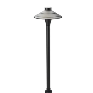 Premium Flat Hat Path Lights — solid cast brass LT2403 pathway light