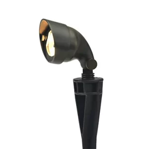 Oval G4 Flood Lights — solid brass LT2301 low voltage landscape fixture