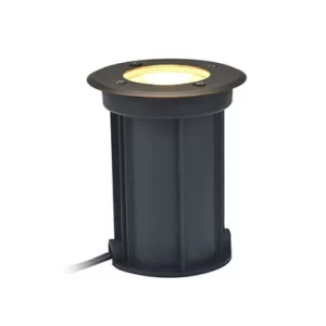 In Ground Well Light — solid brass LT2206B low voltage landscape fixture