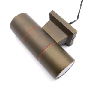 Up/Down Wall Sconce — solid brass LT2602 low voltage landscape fixture