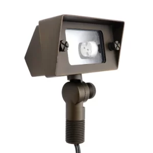 Rectangle G4 Flood Lights — solid brass LT2303 low voltage landscape fixture